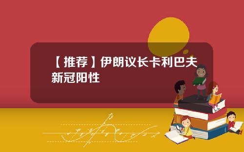【推荐】伊朗议长卡利巴夫新冠阳性