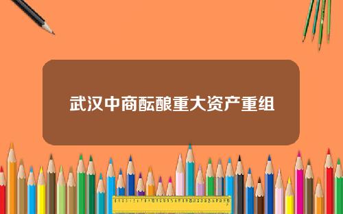 武汉中商酝酿重大资产重组