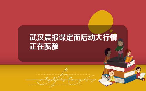 武汉晨报谋定而后动大行情正在酝酿