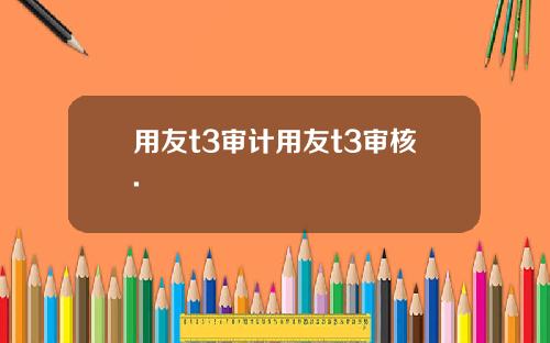 用友t3审计用友t3审核.