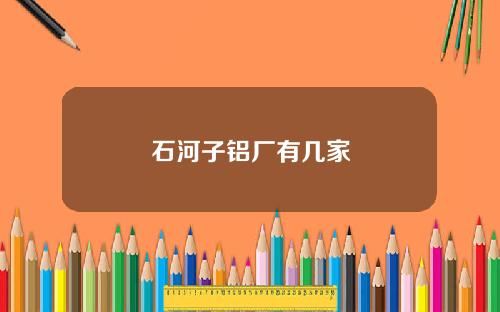 石河子铝厂有几家