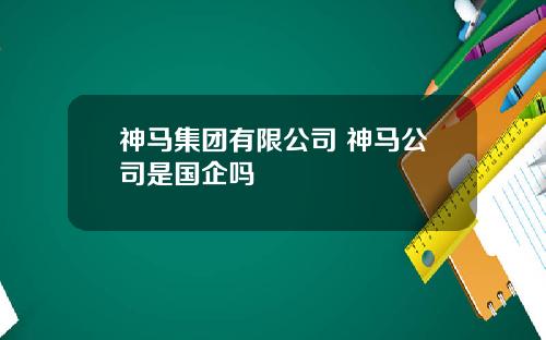 神马集团有限公司 神马公司是国企吗