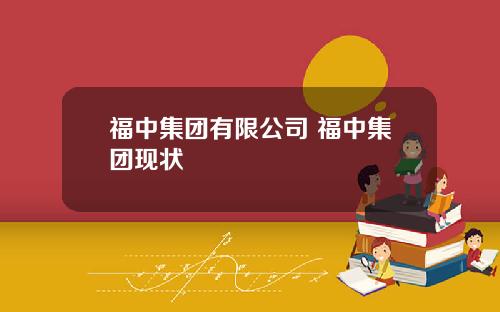 福中集团有限公司 福中集团现状