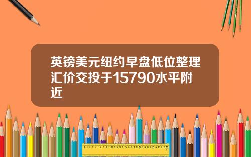 英镑美元纽约早盘低位整理汇价交投于15790水平附近