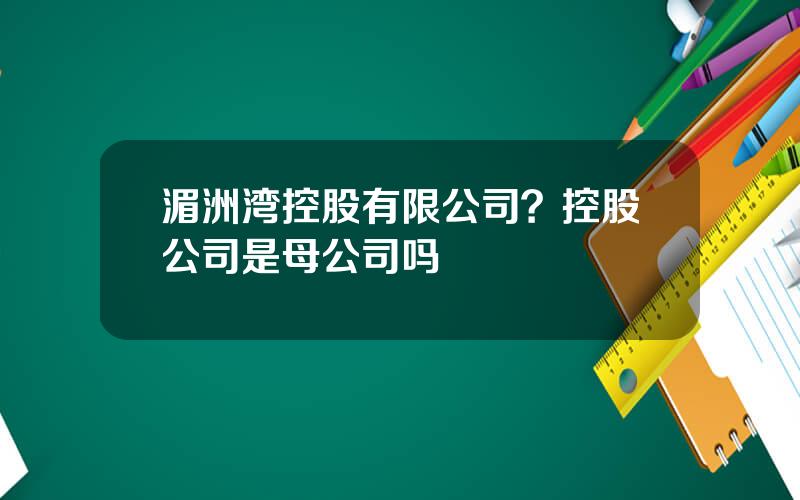 湄洲湾控股有限公司？控股公司是母公司吗