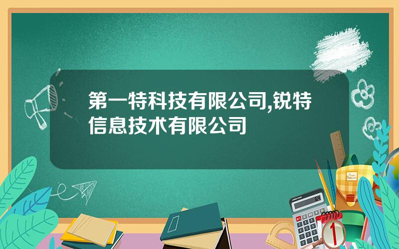 第一特科技有限公司,锐特信息技术有限公司
