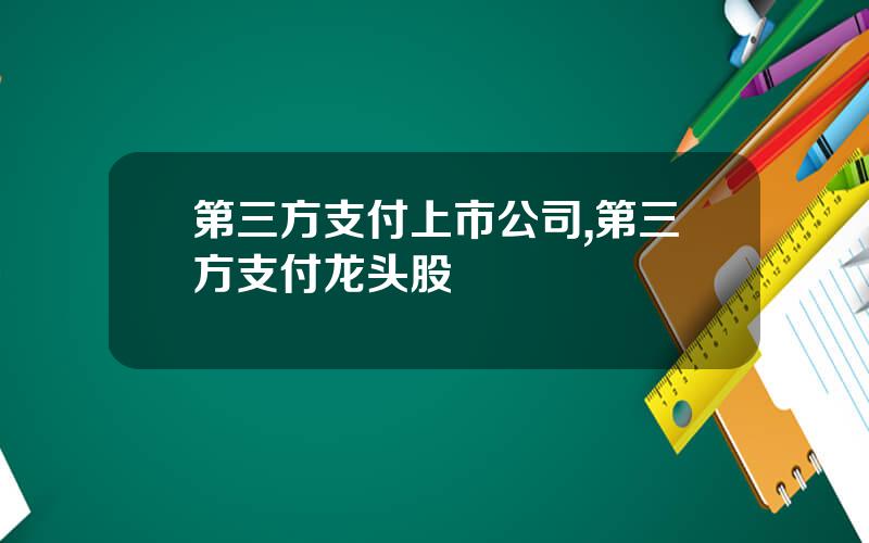 第三方支付上市公司,第三方支付龙头股